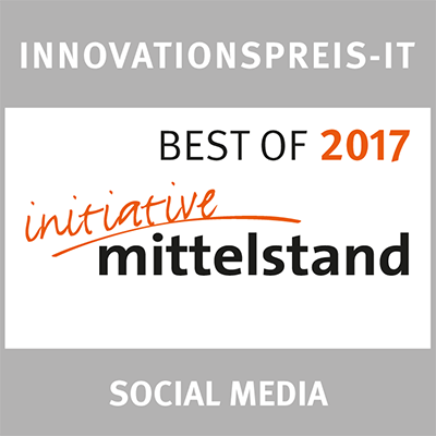 Best of 2017 Innovatiosnpreis-IT